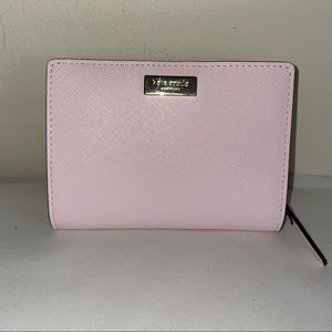 KATE SPADE Pink Saffiano Leather Wallet NEW!
